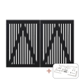 Sendai Dobbeltlåge inkl. beslag - 200×140 cm