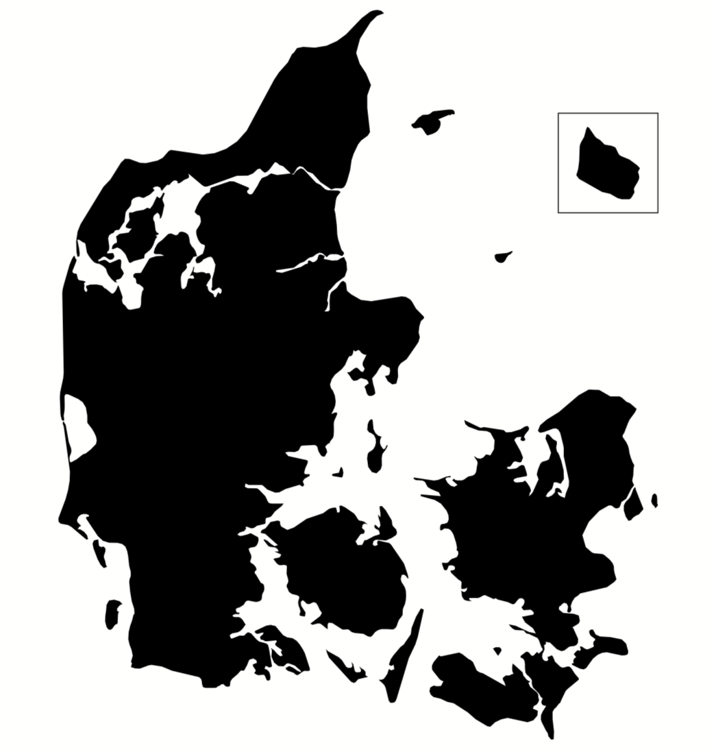 Nyttige links til shelters - Danmarkskortet