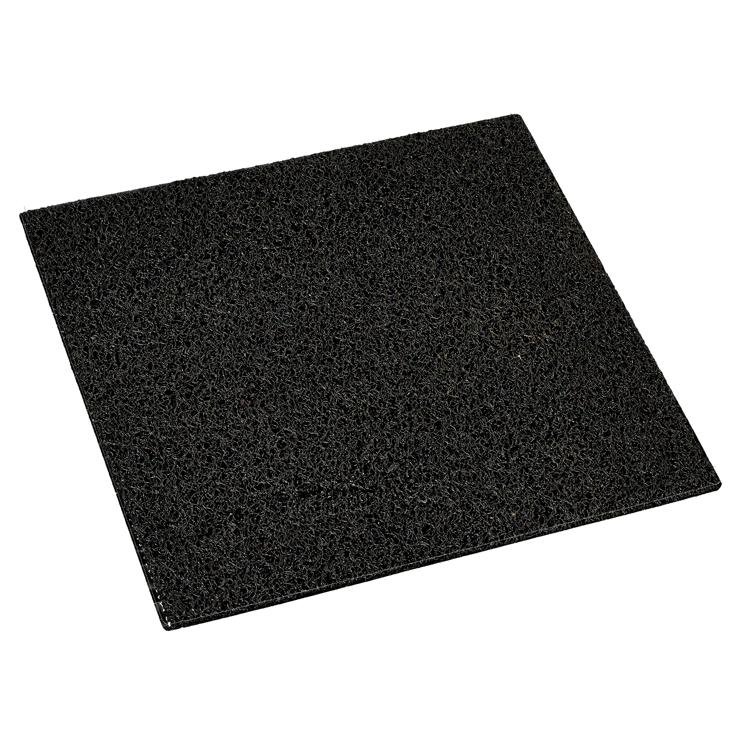 Cubic Kunststofmåtte - Sort - 40×40 cm