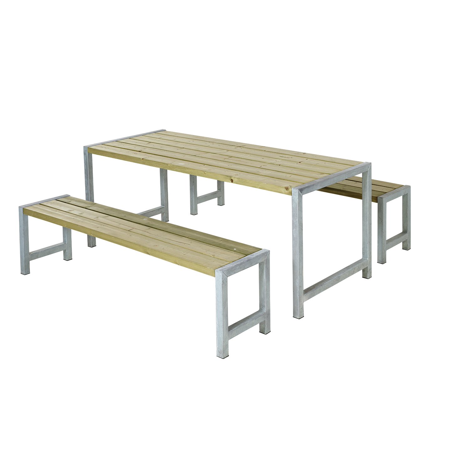 Plankesæt - 186 cm - Trykimprægneret