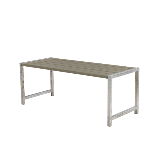 Plankebord - 186 cm - Gråbrun