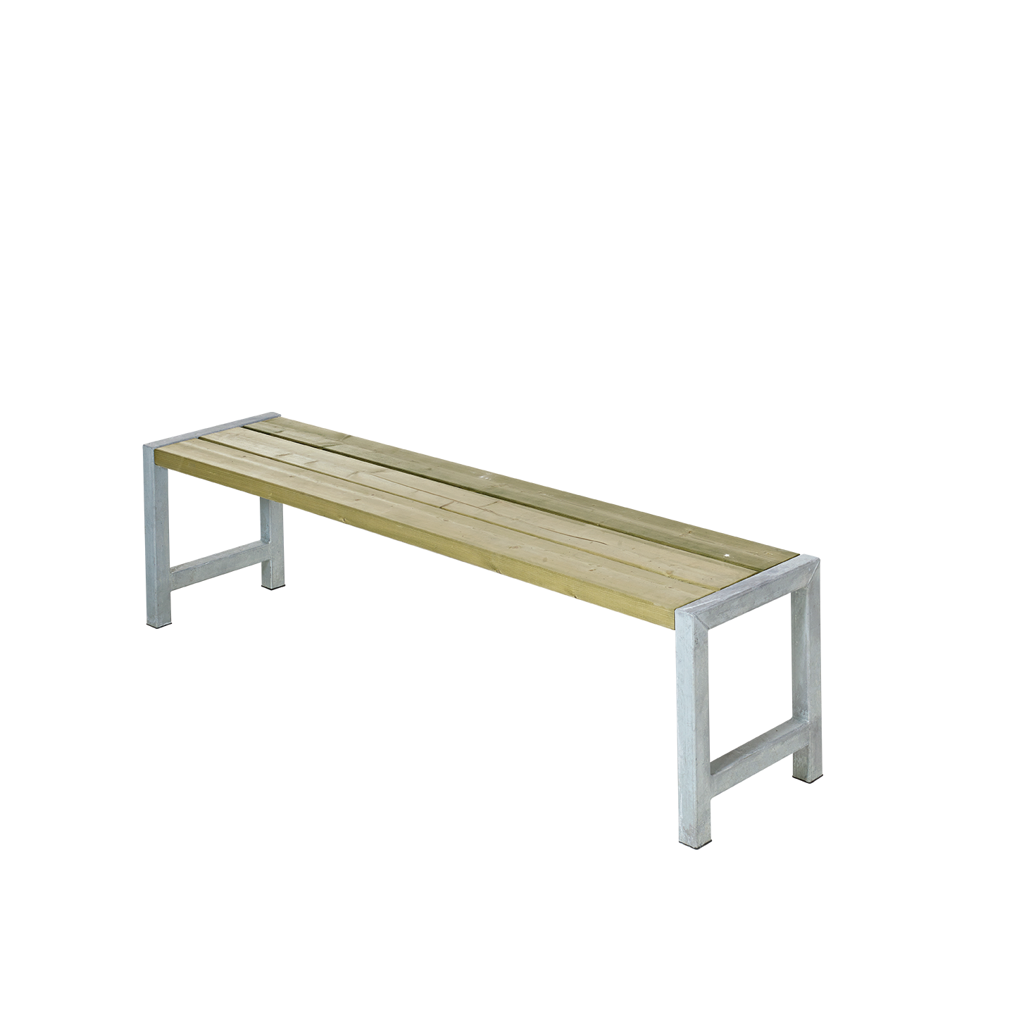 Plankebænk - 176 cm - Trykimprægneret