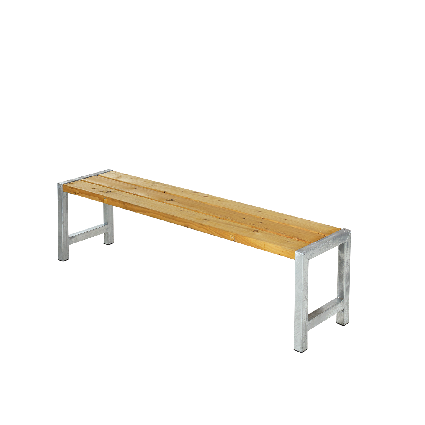 Plankebænk - 176 cm - Lærk