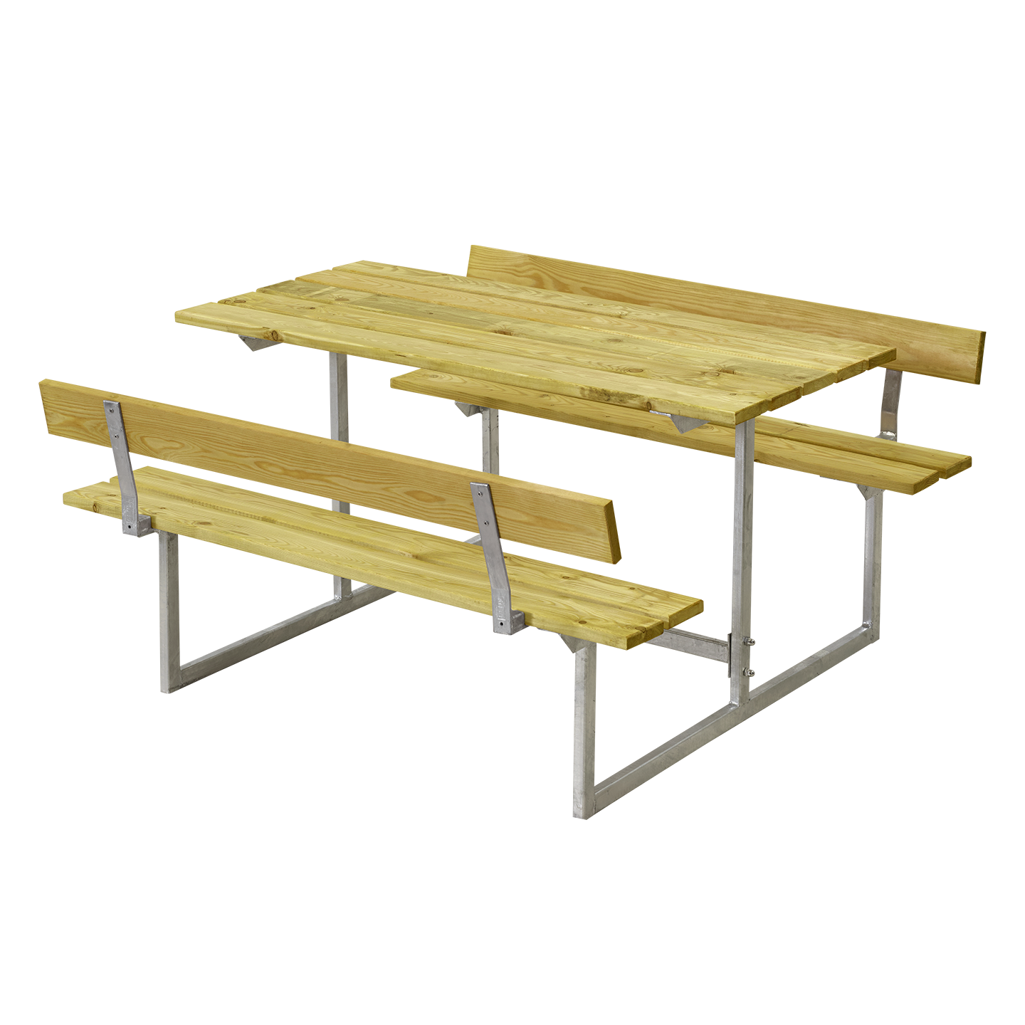 Basic Børne Bord/Bænkesæt m/2 ryglæn - 110 cm