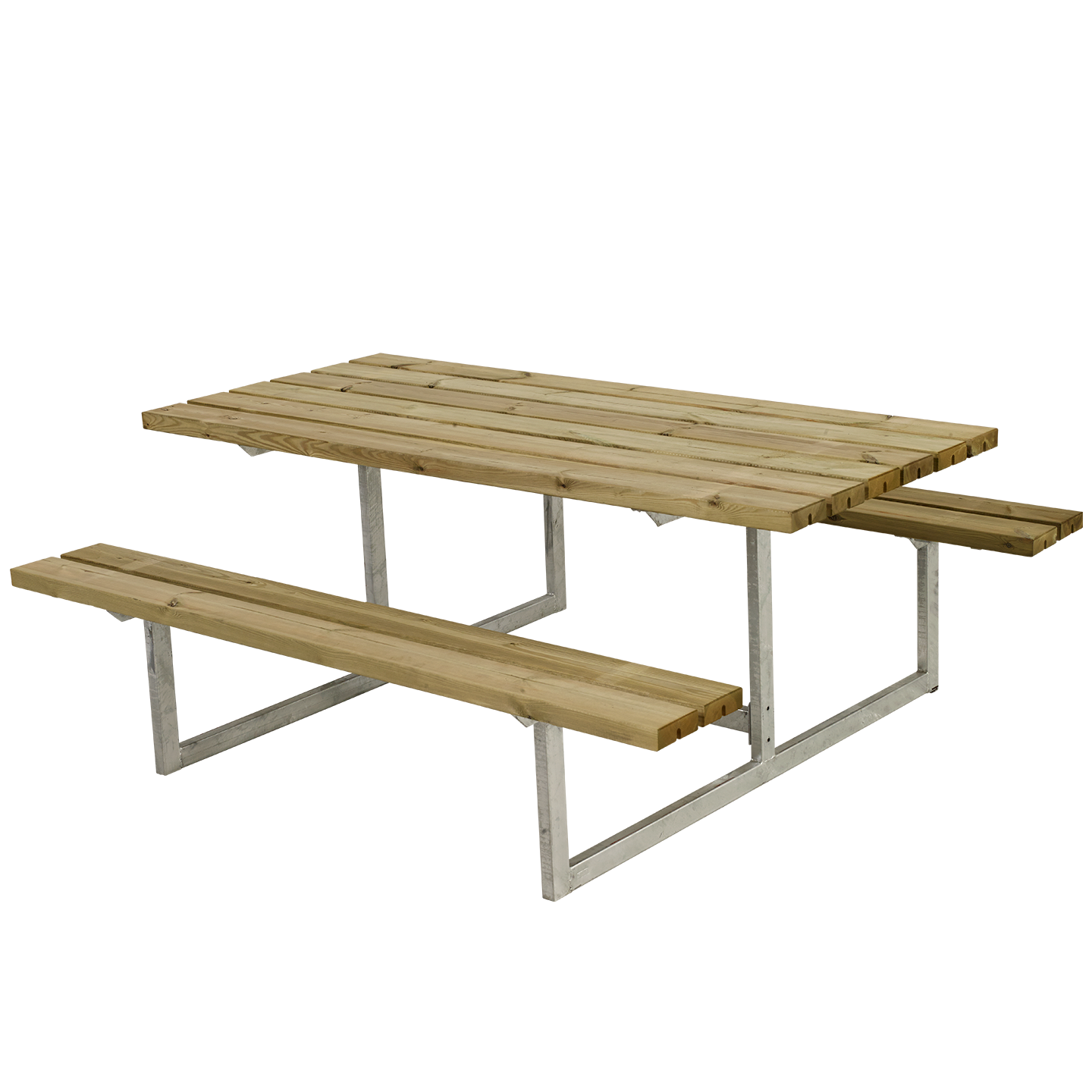 Basic Bord/Bænkesæt - 177 cm - Trykimprægneret