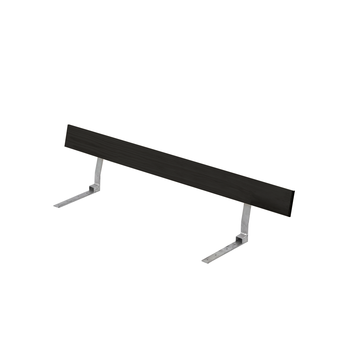Ryglæn til Basic Børne Bord/Bænkesæt - 110 cm - Sort