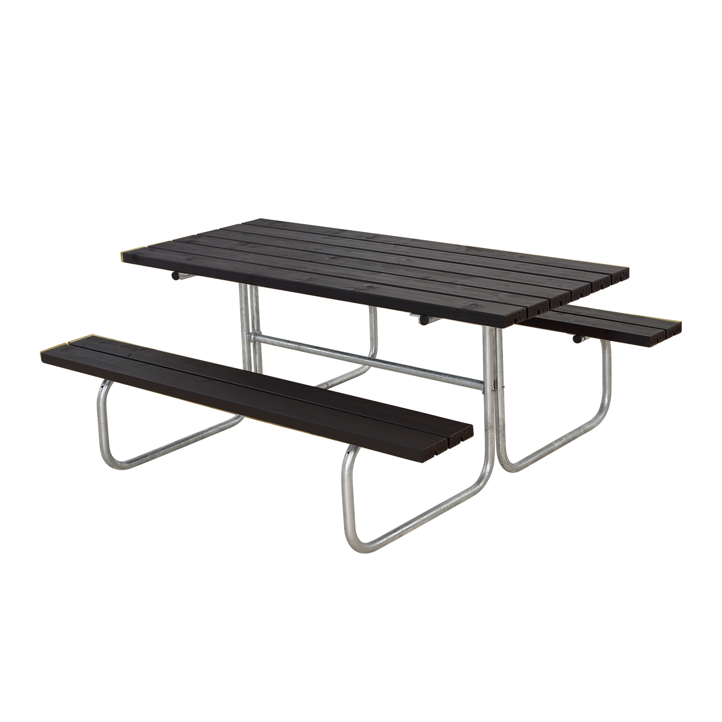 Classic Bord/Bænkesæt - 177 cm - Sort