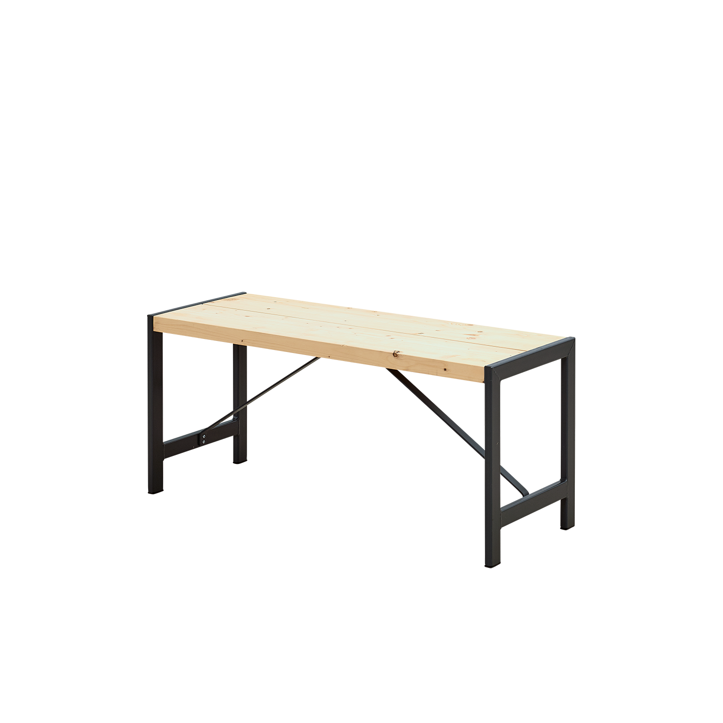 Funkis Bænk - 103 cm - Ubehandlet
