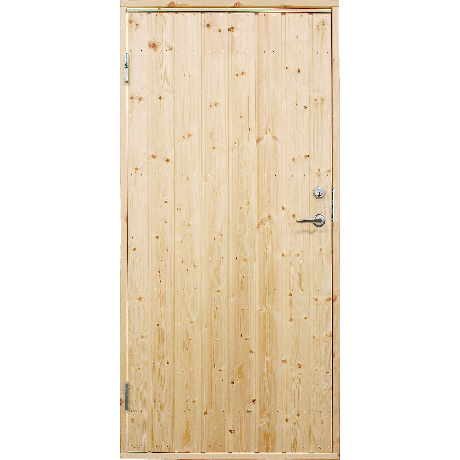 Udhusdør std. panel inkl. karm - VU - 88,6×197,8 cm