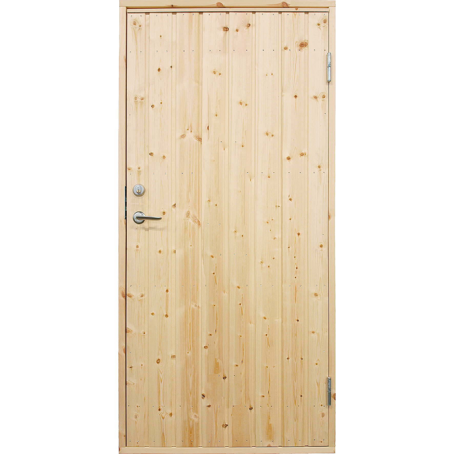 Udhusdør std. panel inkl. karm - HU - 88,6×197,8 cm