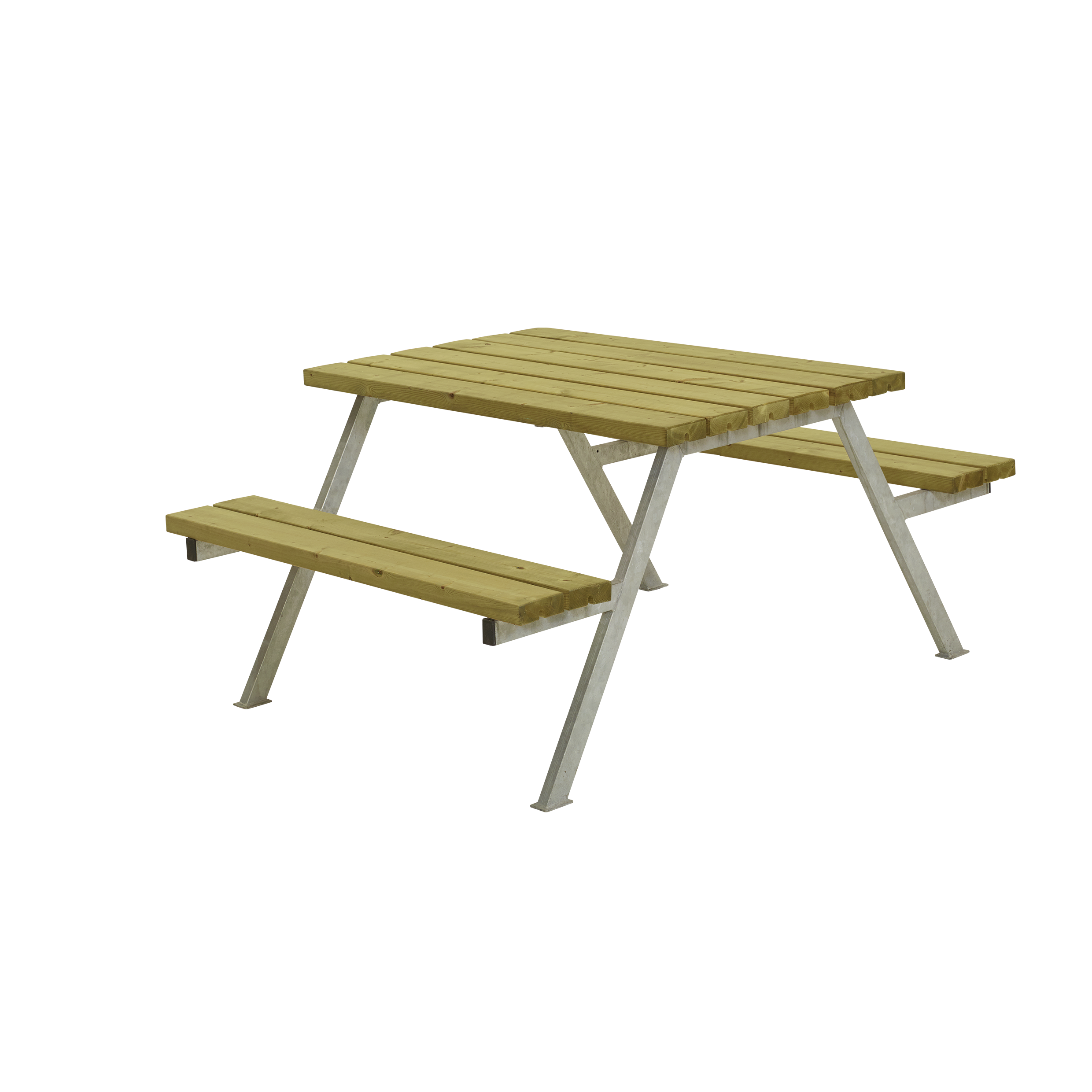 Alpha Bord/Bænkesæt - 118 cm - Trykimprægneret