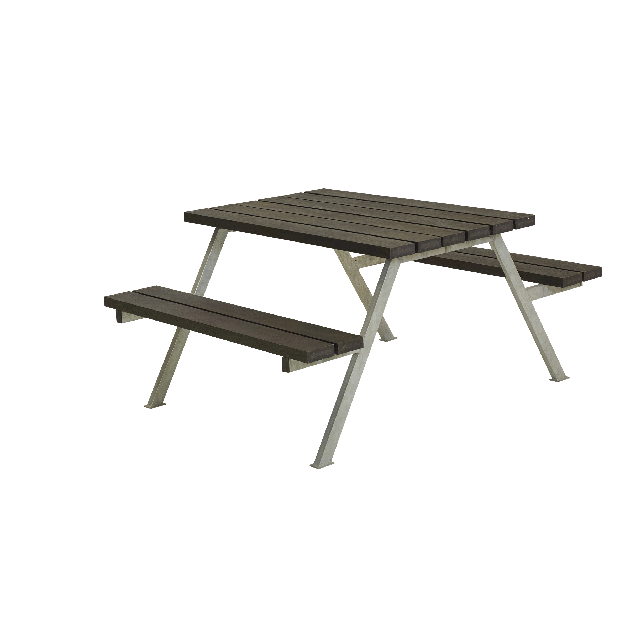 Alpha Bord/Bænkesæt - 118 cm - ReTex - Sort