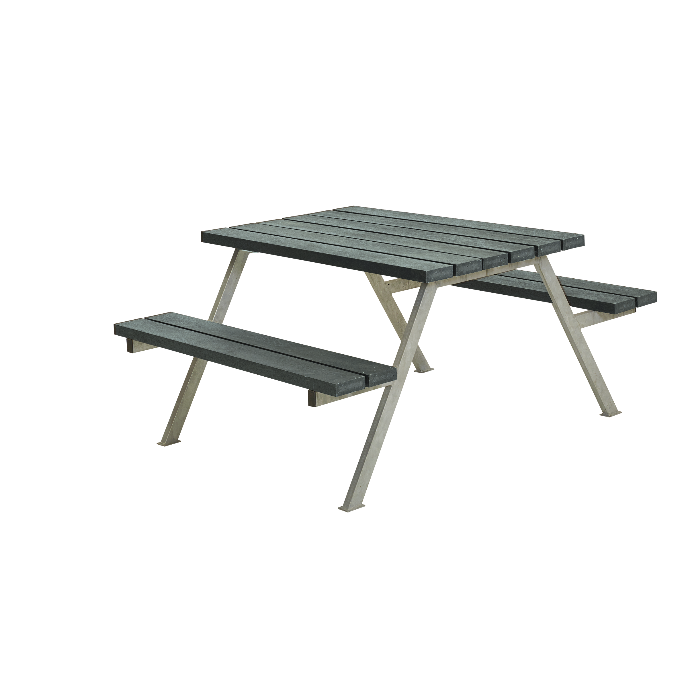 Alpha Bord/Bænkesæt - 118 cm - ReTex - Grå