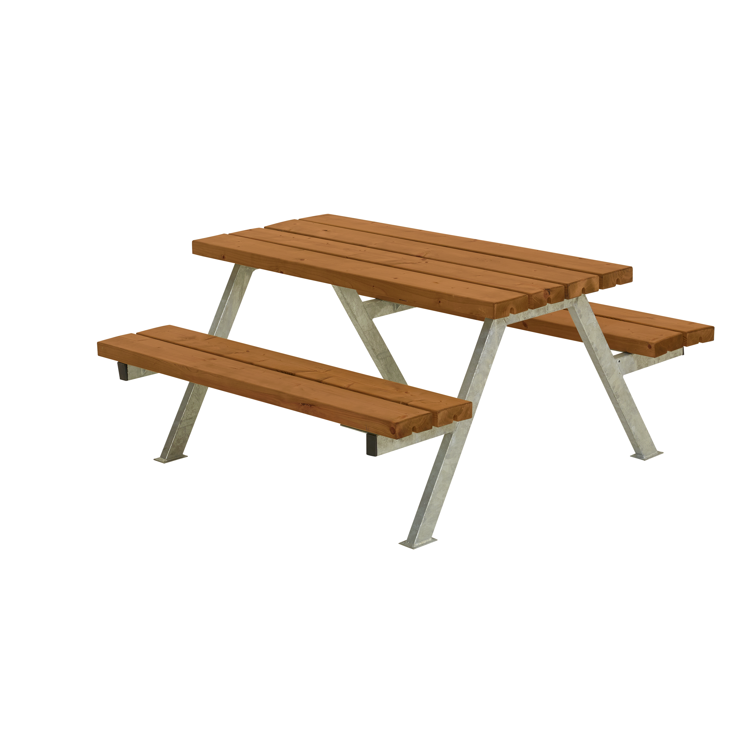 Alpha Junior Bord/Bænkesæt - 118 cm - Teak