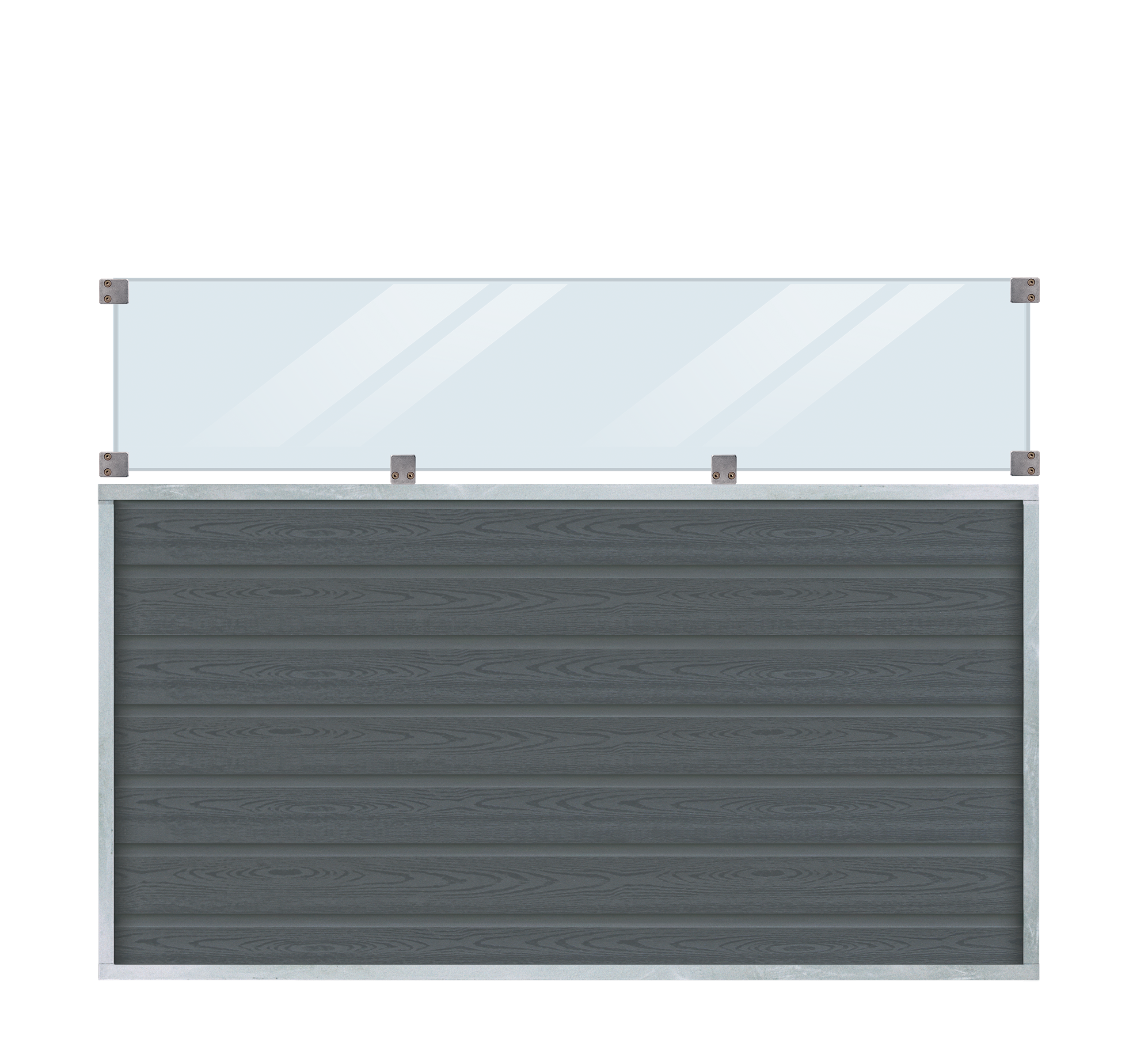 Artura Komposithegn m/klart glas - 180×135 cm