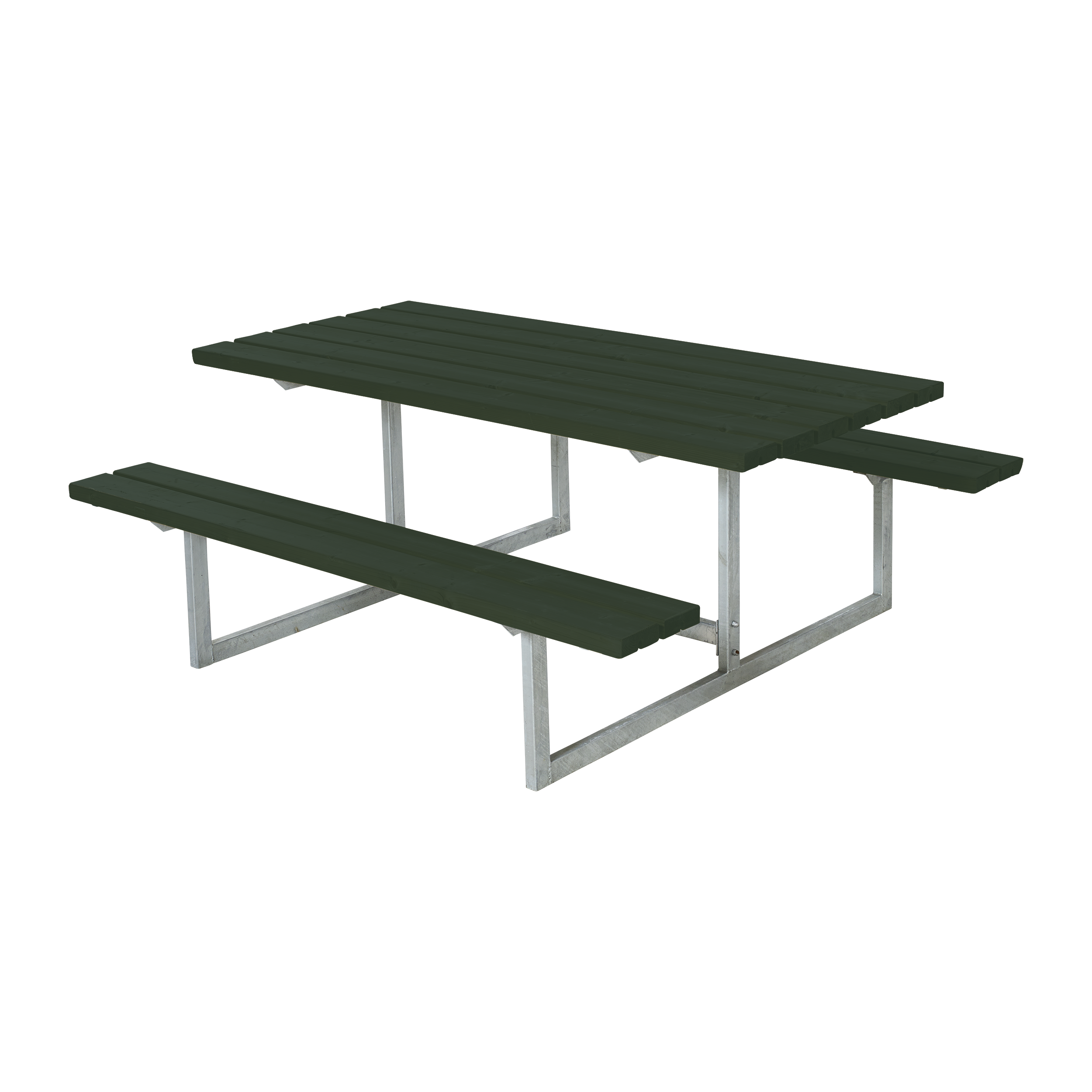 Basic Bord/Bænkesæt - 177 cm - Grøn