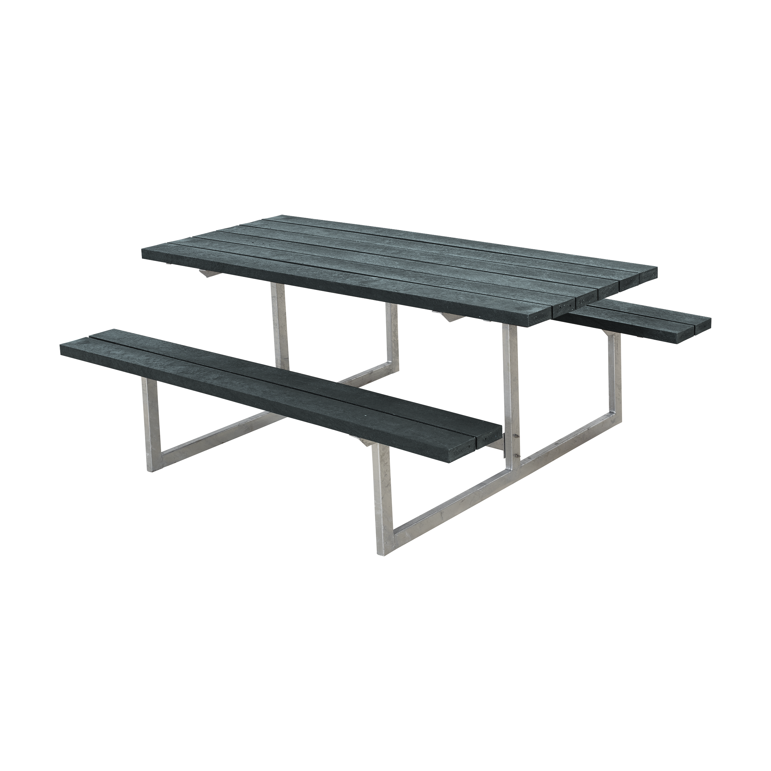 Basic Bord/Bænkesæt - 177 cm - ReTex - Grå