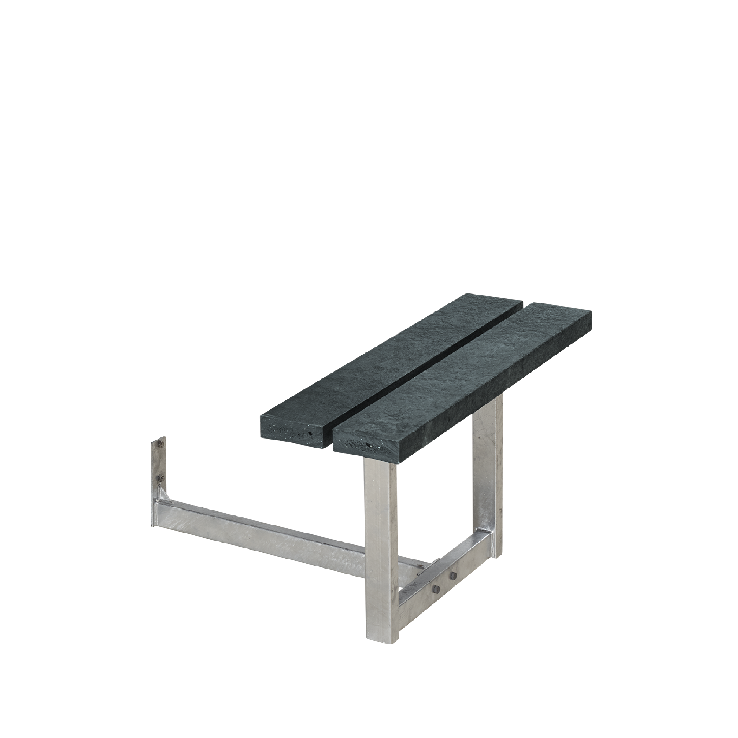 Påbygning til Basic Bord/Bænkesæt - 77 cm - ReTex - Grå