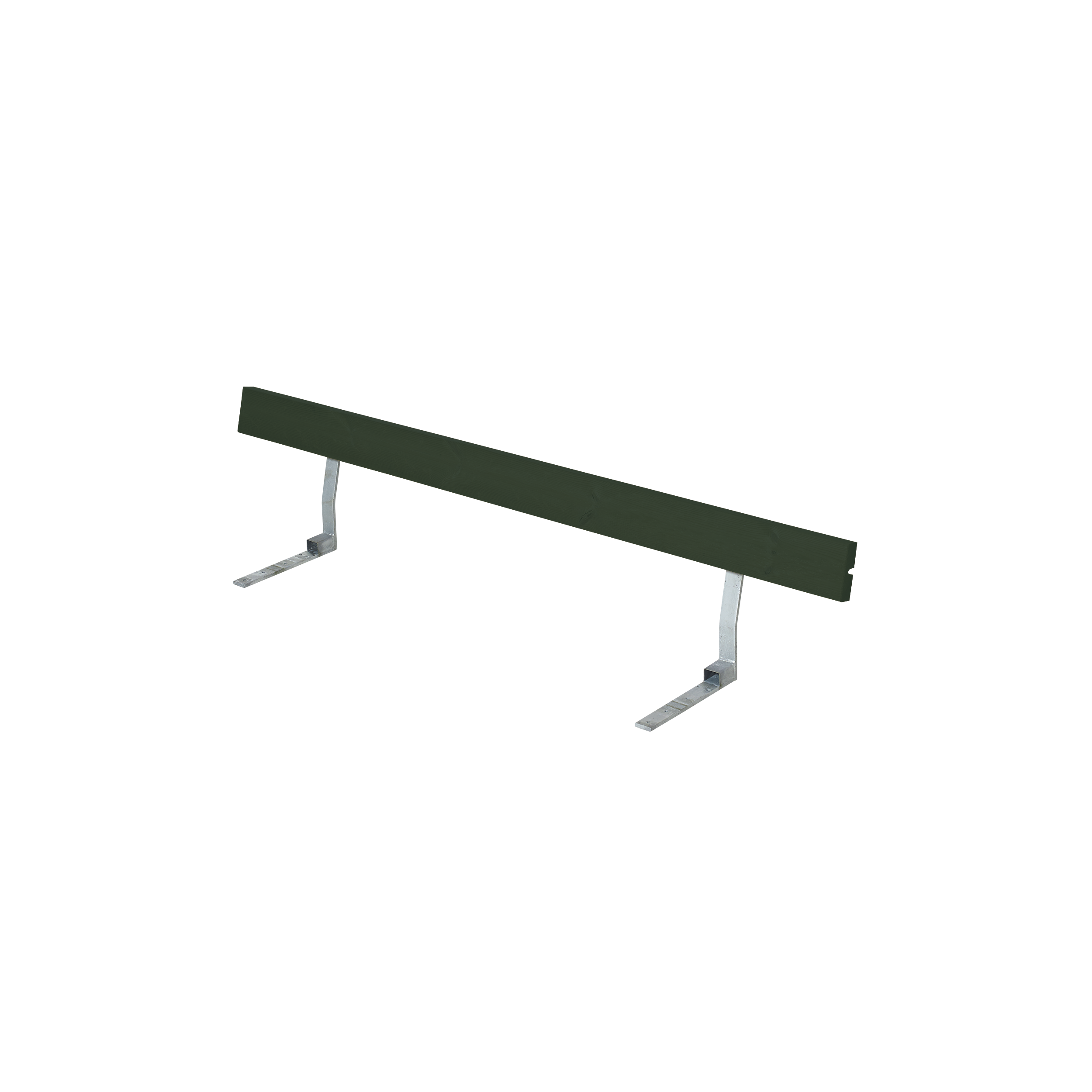 Ryglæn til Bord/Bænkesæt - 177 cm - Grøn