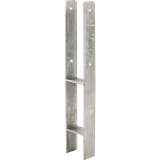 H-Stolpefod 60 cm - 9×9 cm stolper - til nedstøbning