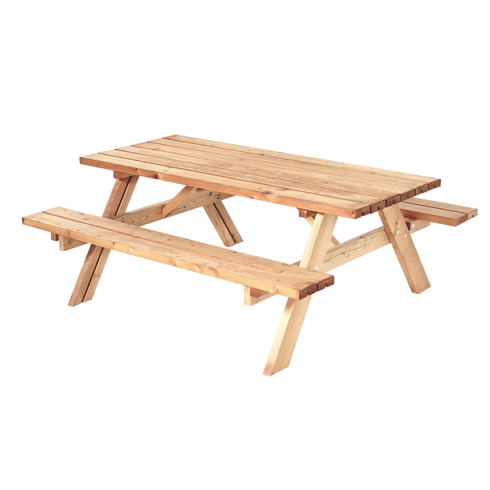 Bord/Bænkesæt - 177 cm - Lærk
