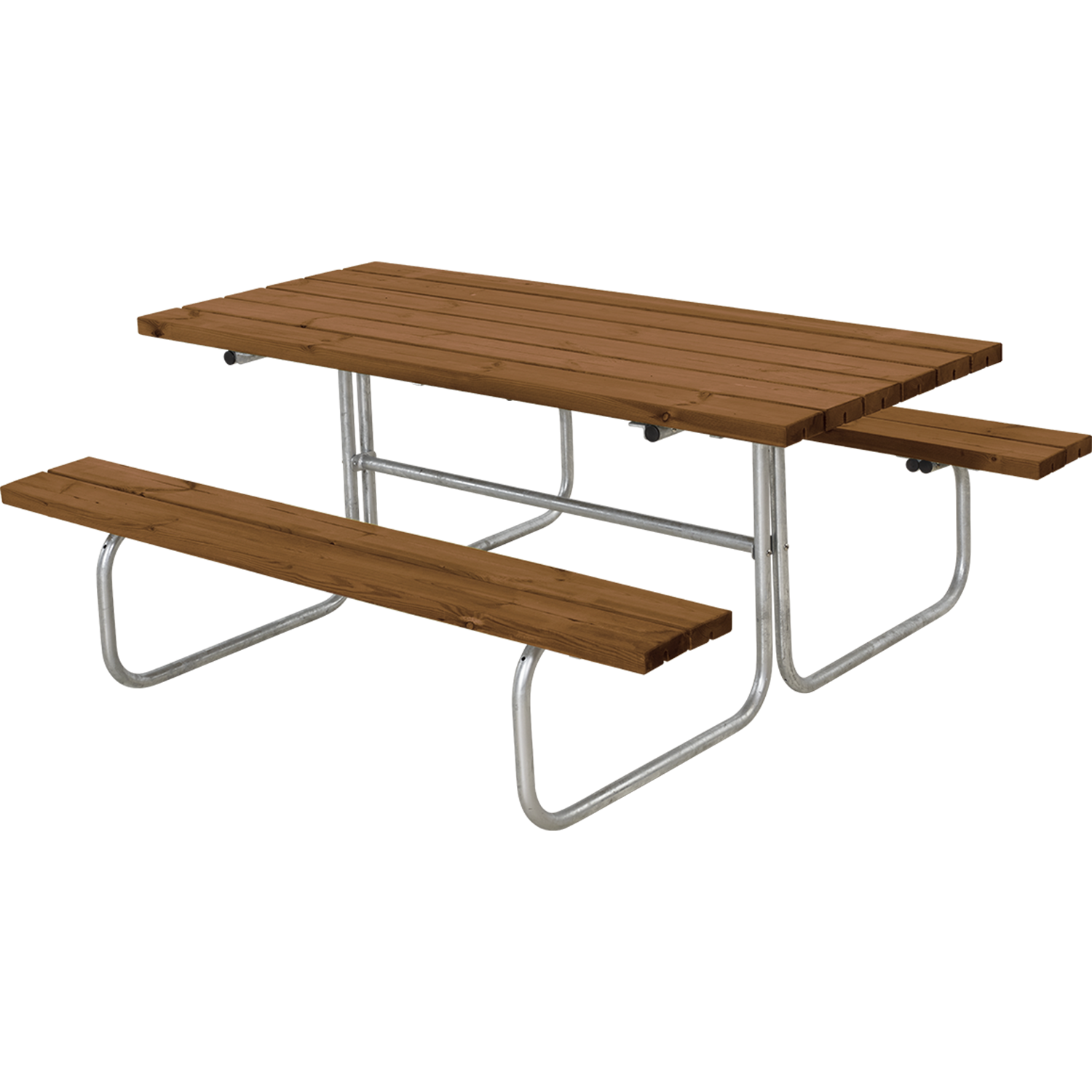 Classic Bord/Bænkesæt - 177 cm - Grundmalet Teak