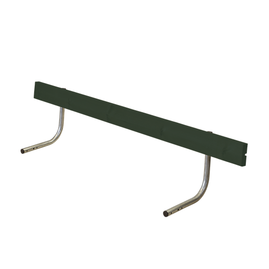 Ryglæn til Classic Bord/Bænkesæt - 177 cm - Grøn