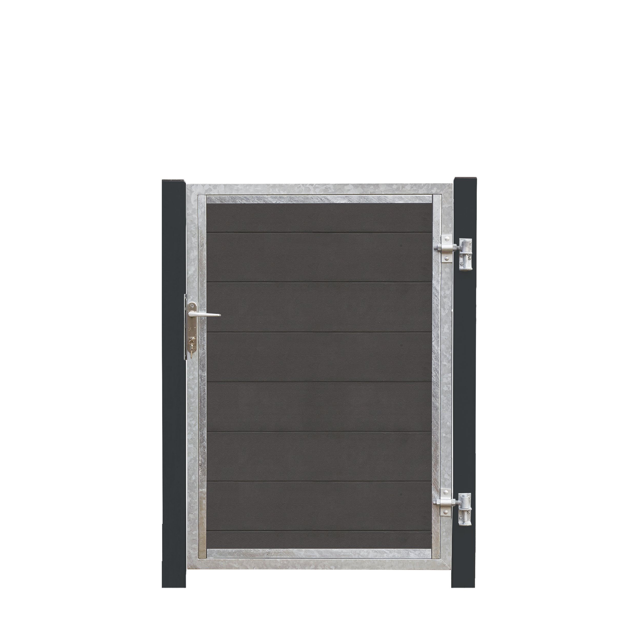 Futura Kompositlåge HI 99×145 cm + 16 cm gråsorte stolstolper