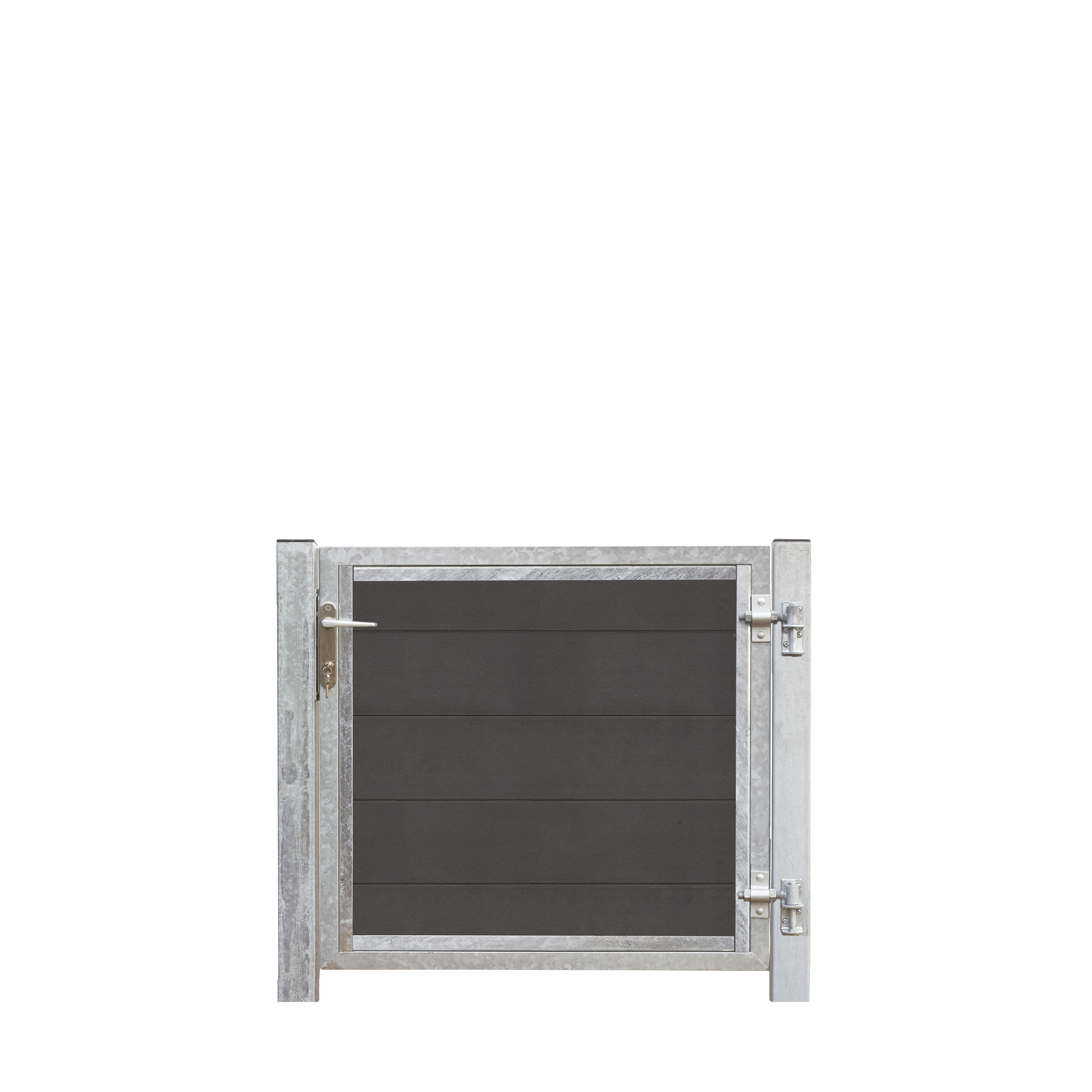 Futura Kompositlåge HI - 99×91 cm + 16 cm stålstolper