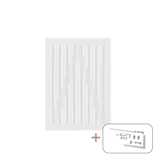 Nagano Enkeltlåge inkl. beslag - 100×140 cm