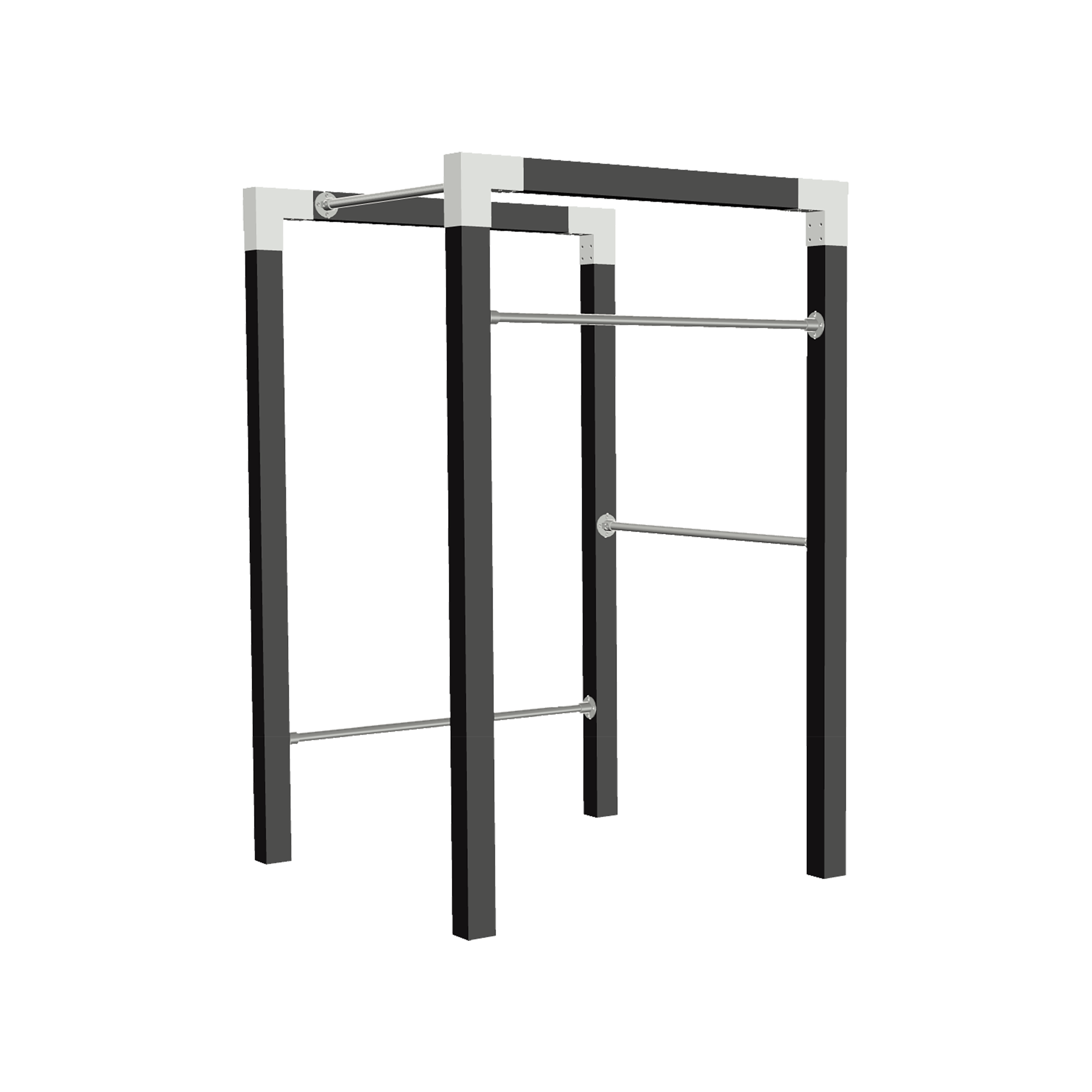 Outdoor fitness - Model 1 - Sort