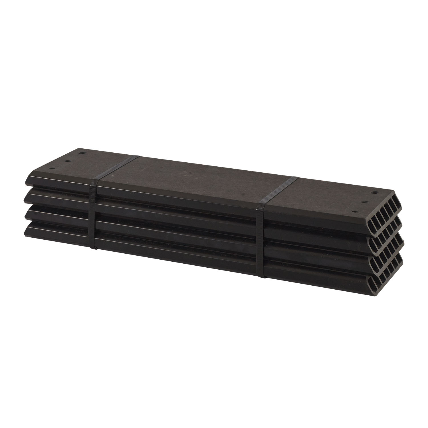 PIPE planker 60 cm - Komposit skifergrå (4 stk.)
