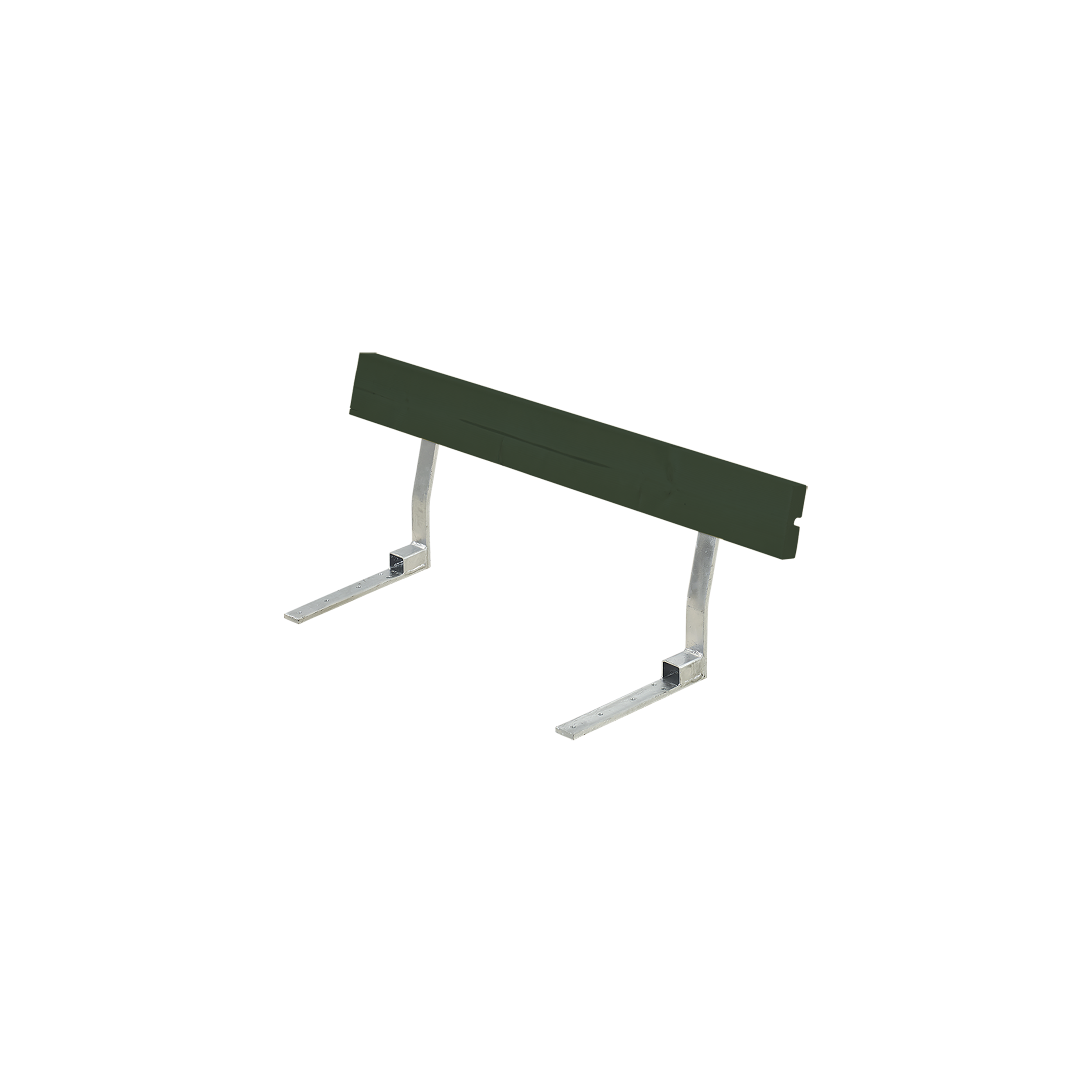 Ryglæn til Bord/Bænksæt og Cafésæt - 118 cm - Grøn