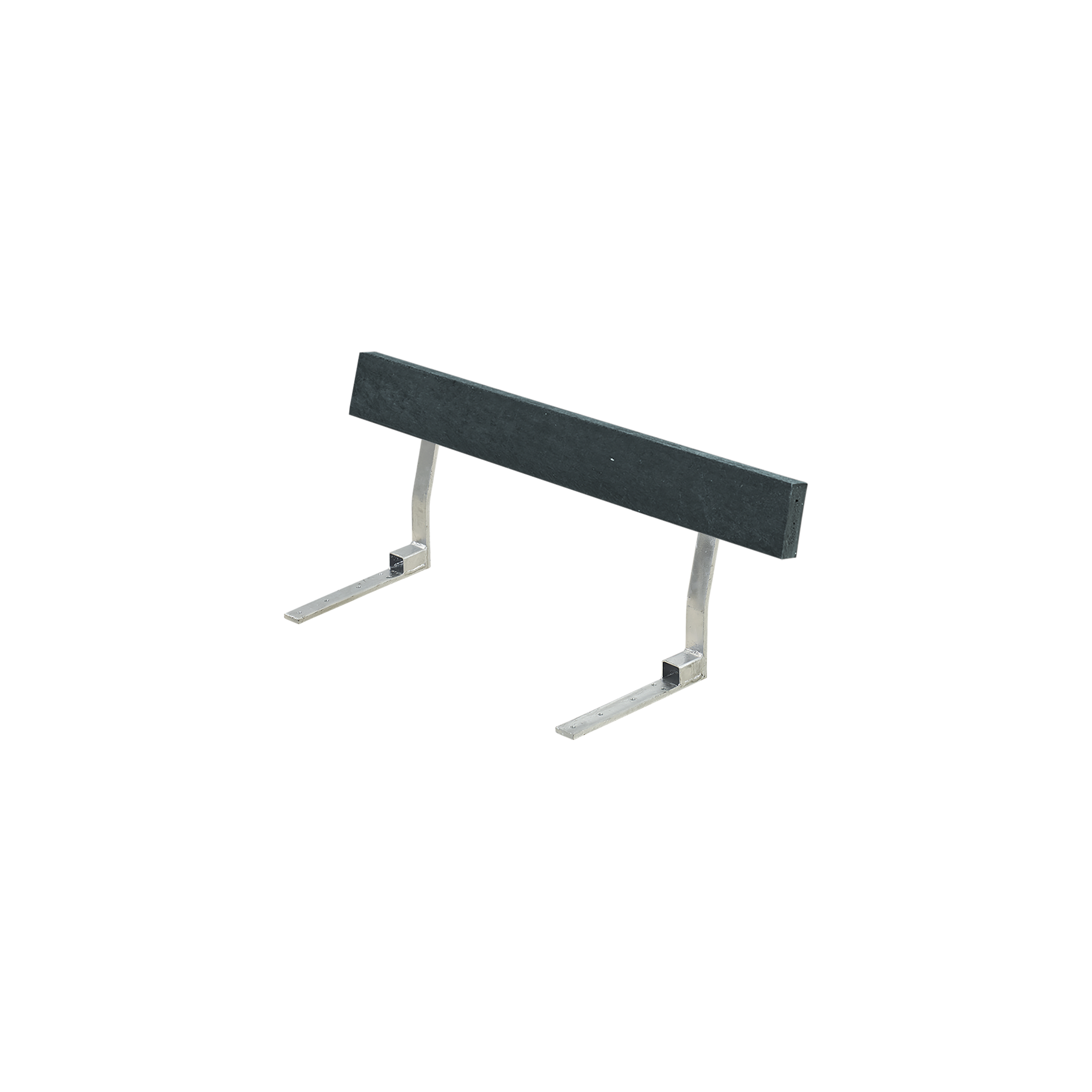 Ryglæn til Bord/Bænksæt - 118 cm - ReTex - Grå