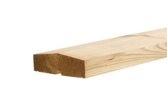 PLUS Klink/Plank Abschlußbrett - Länge 200 cm