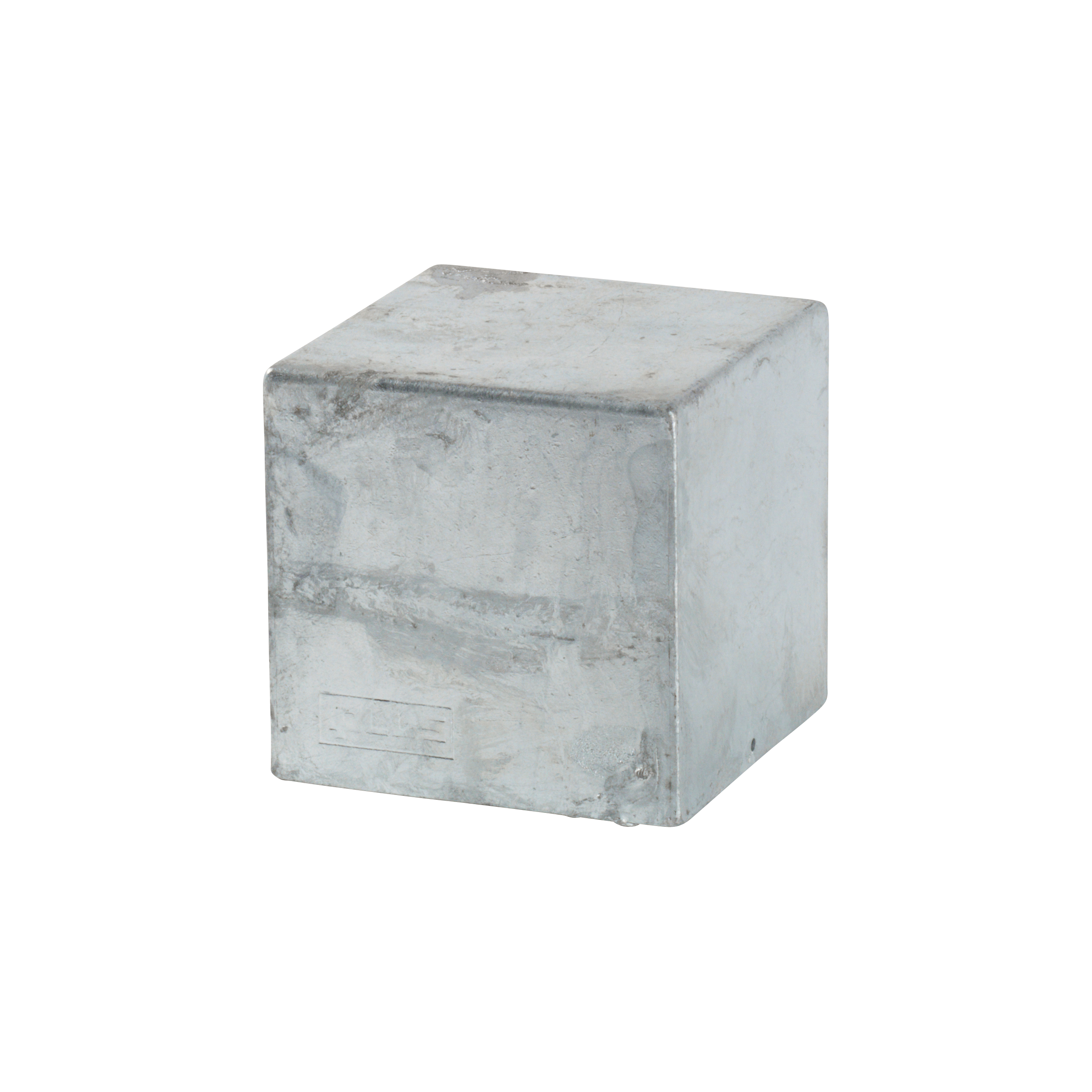 Cubic Stolpehat - 97x97 mm - Galvaniseret
