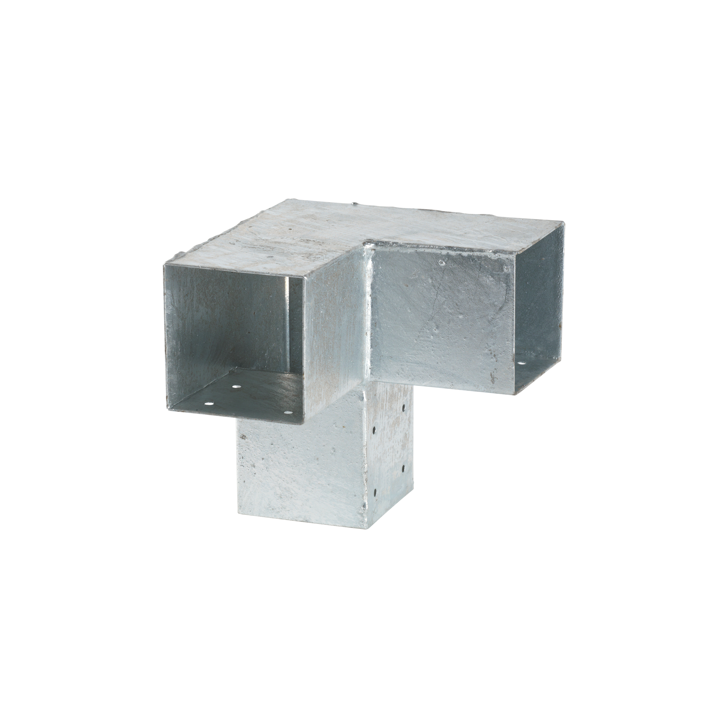 Cubic Hjørnebeslag dobbelt - til 9×9 cm stolper
