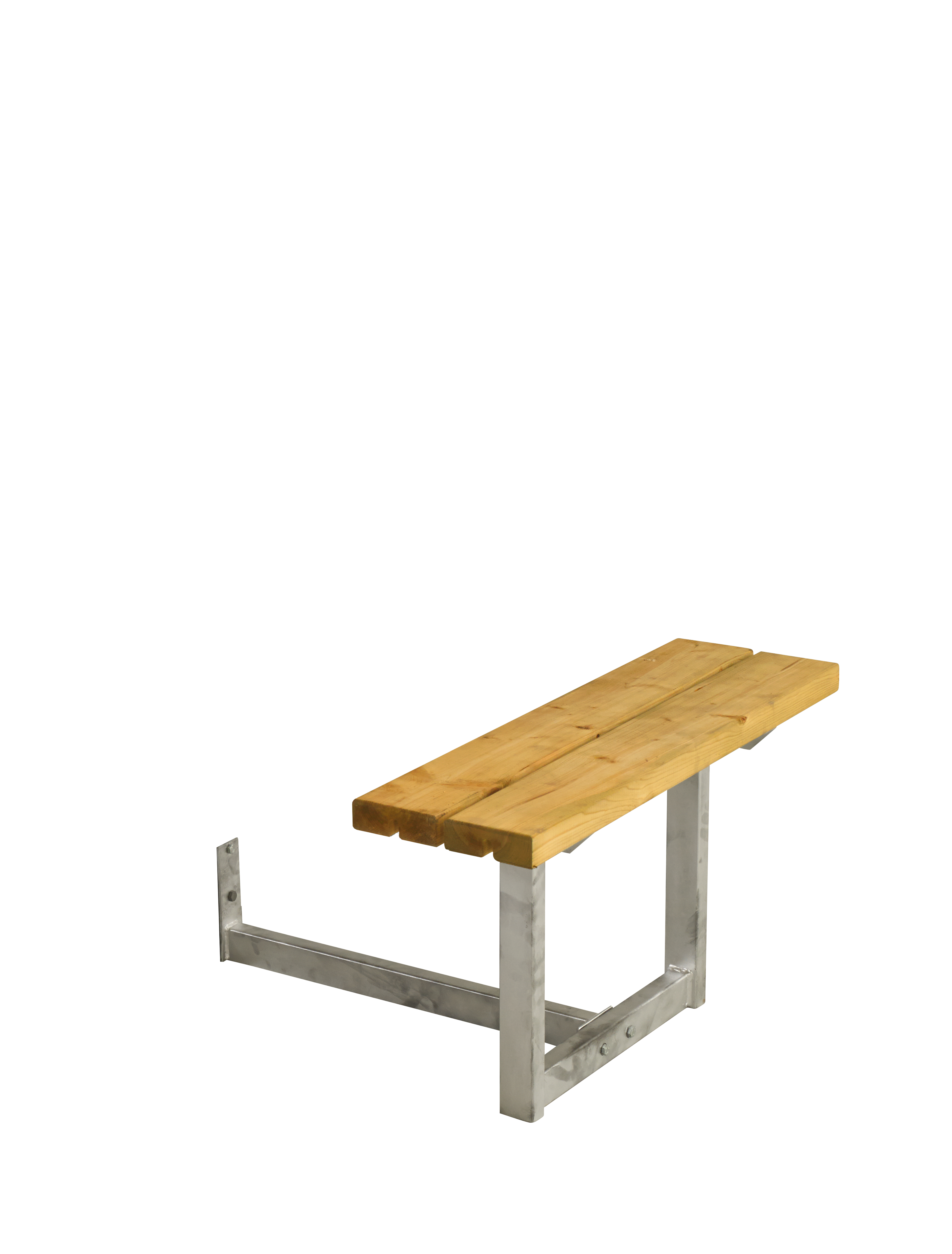 Påbygning til Basic Bord/Bænkesæt - 77 cm - Lærk