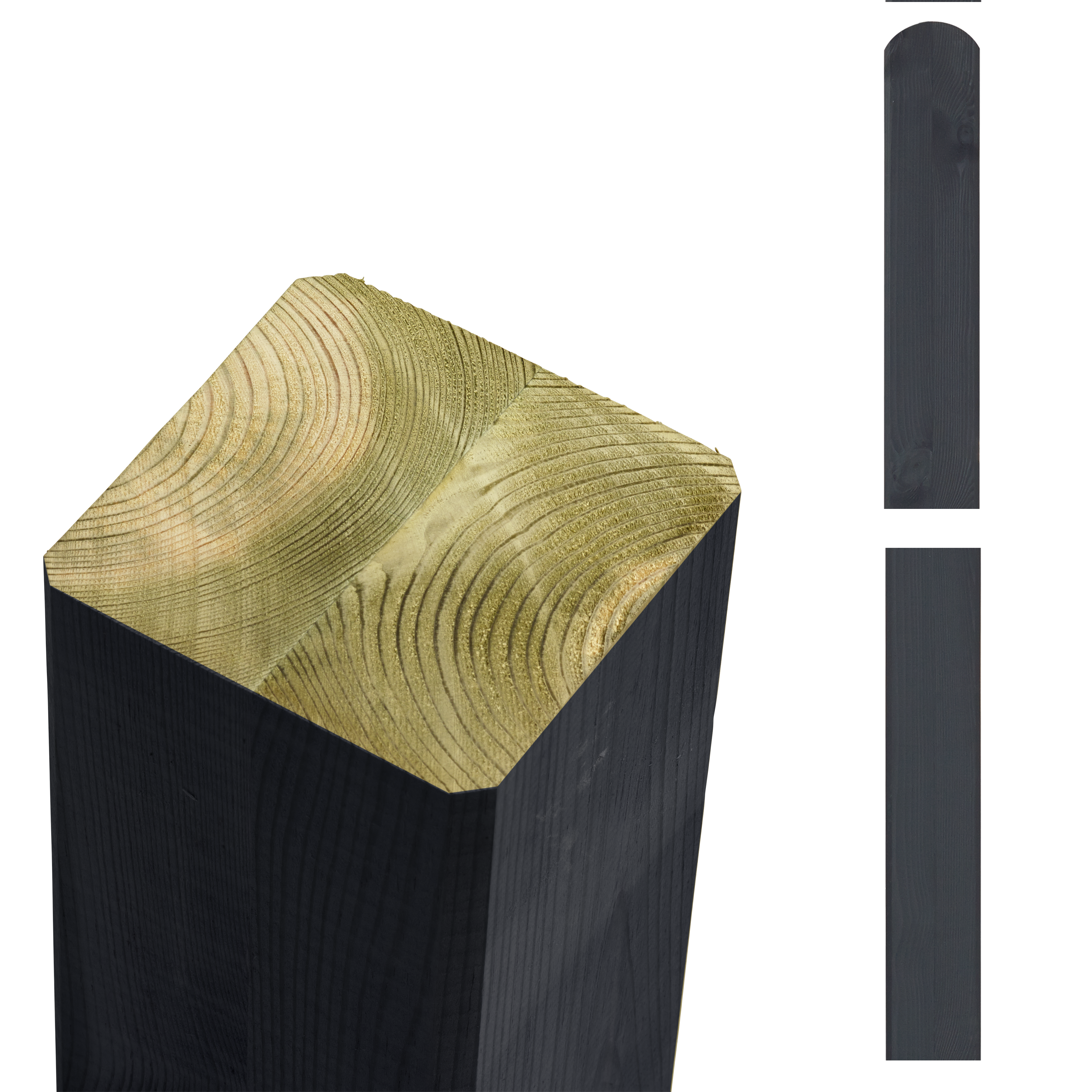 Omlimet stolpe - 9×9×128 cm
