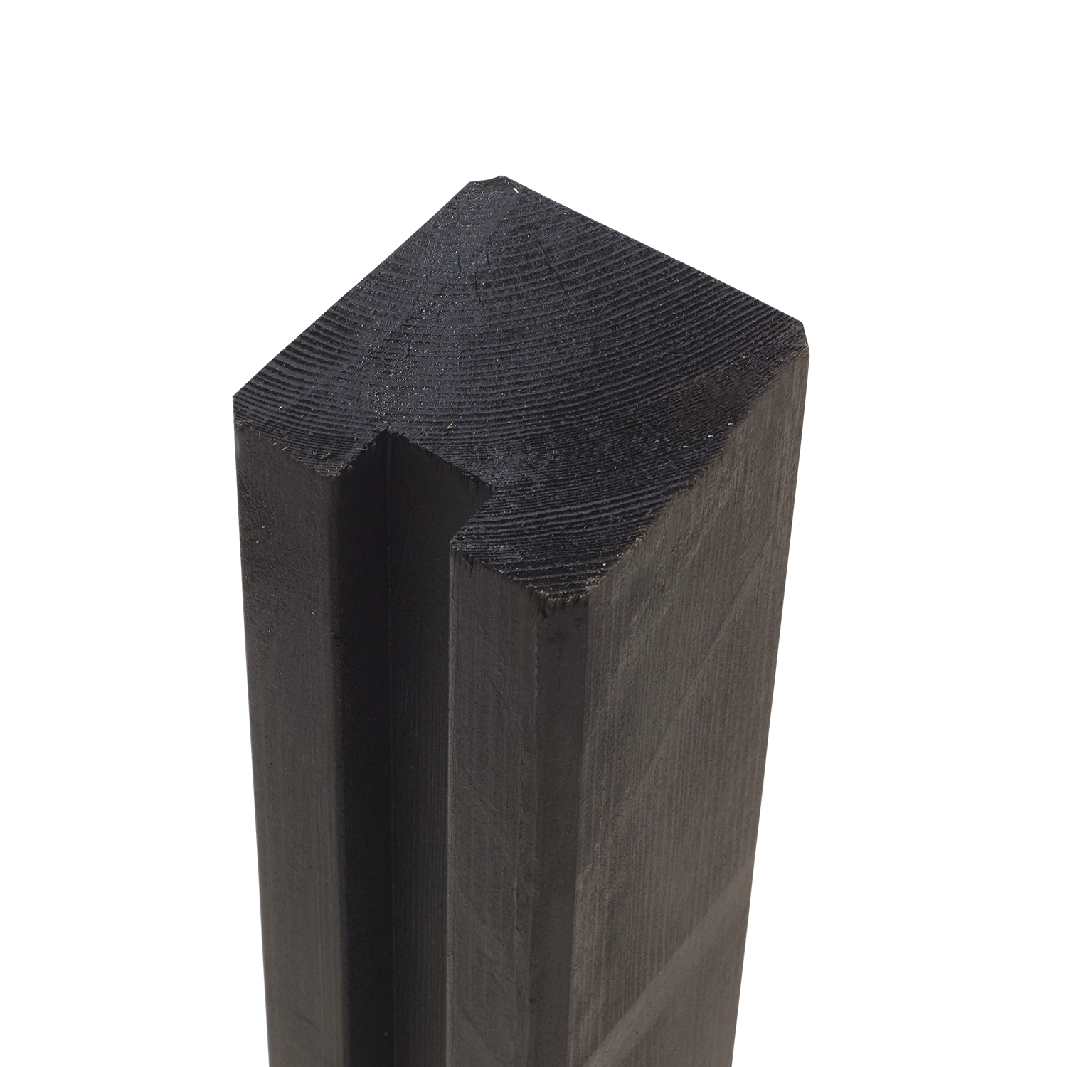 Krydsskåret Profilstolpe m/1 spor 9×9×188 cm