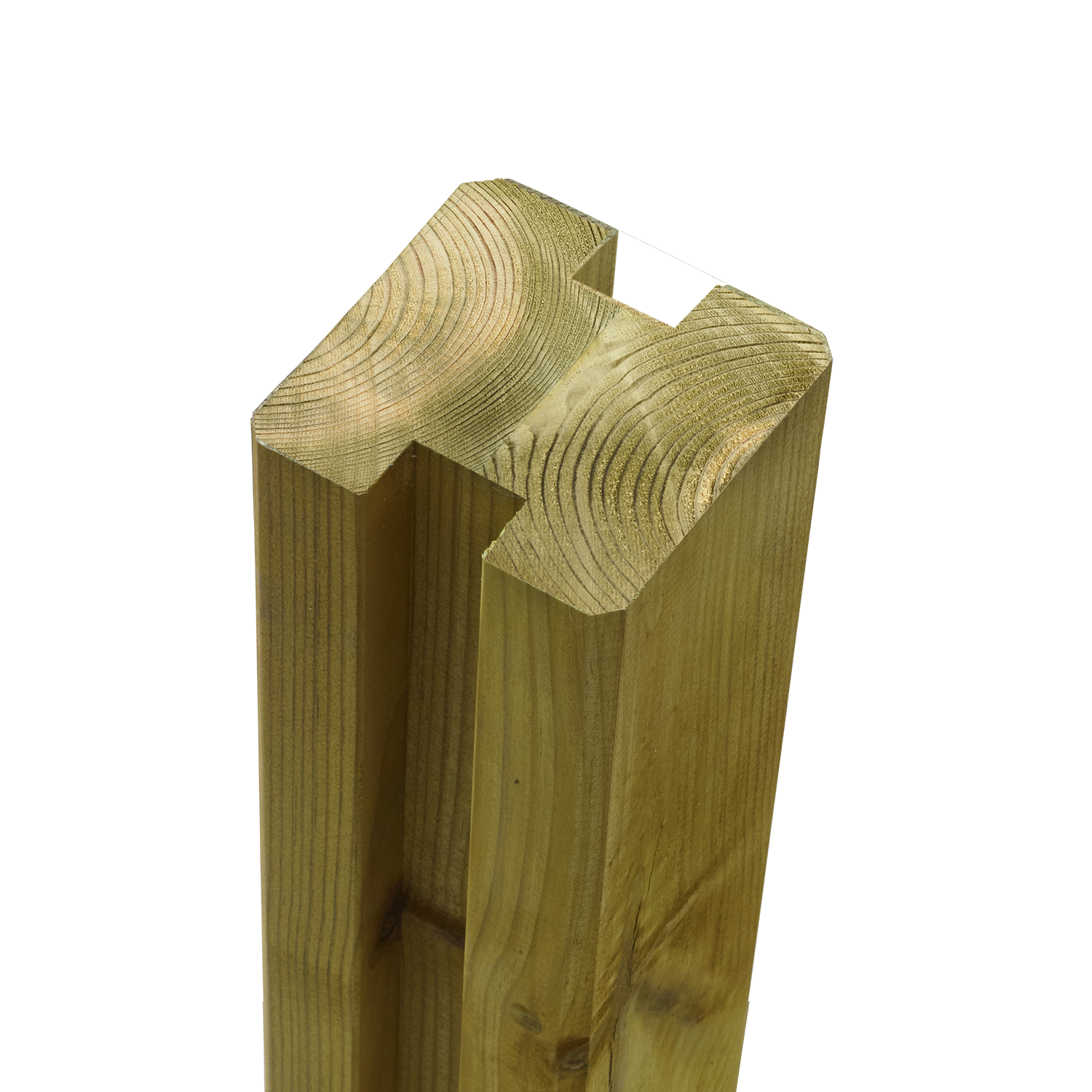 Omlimet Profilstolpe m/2 spor 9×9×188 cm