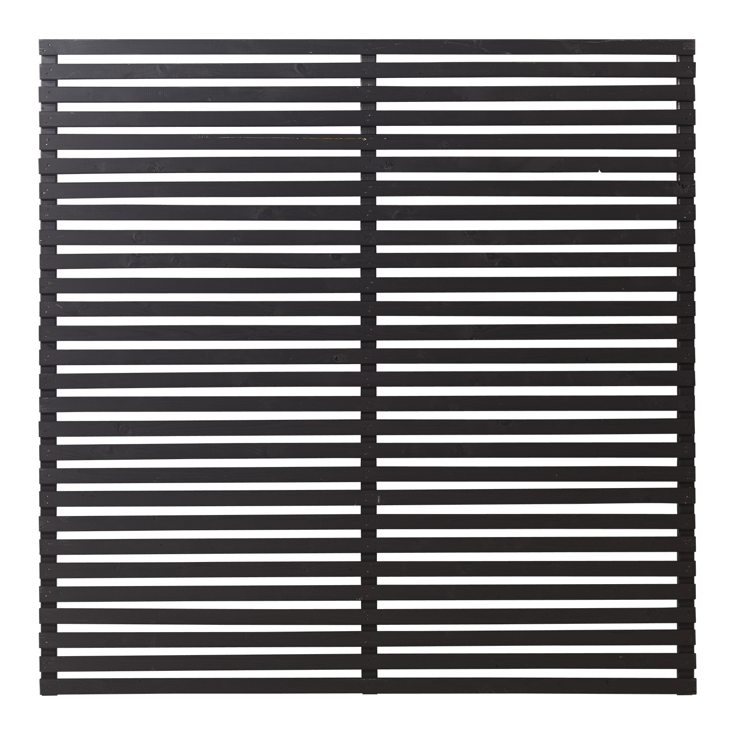 Tokyo Zaun - Schwarz - 180x180cm 