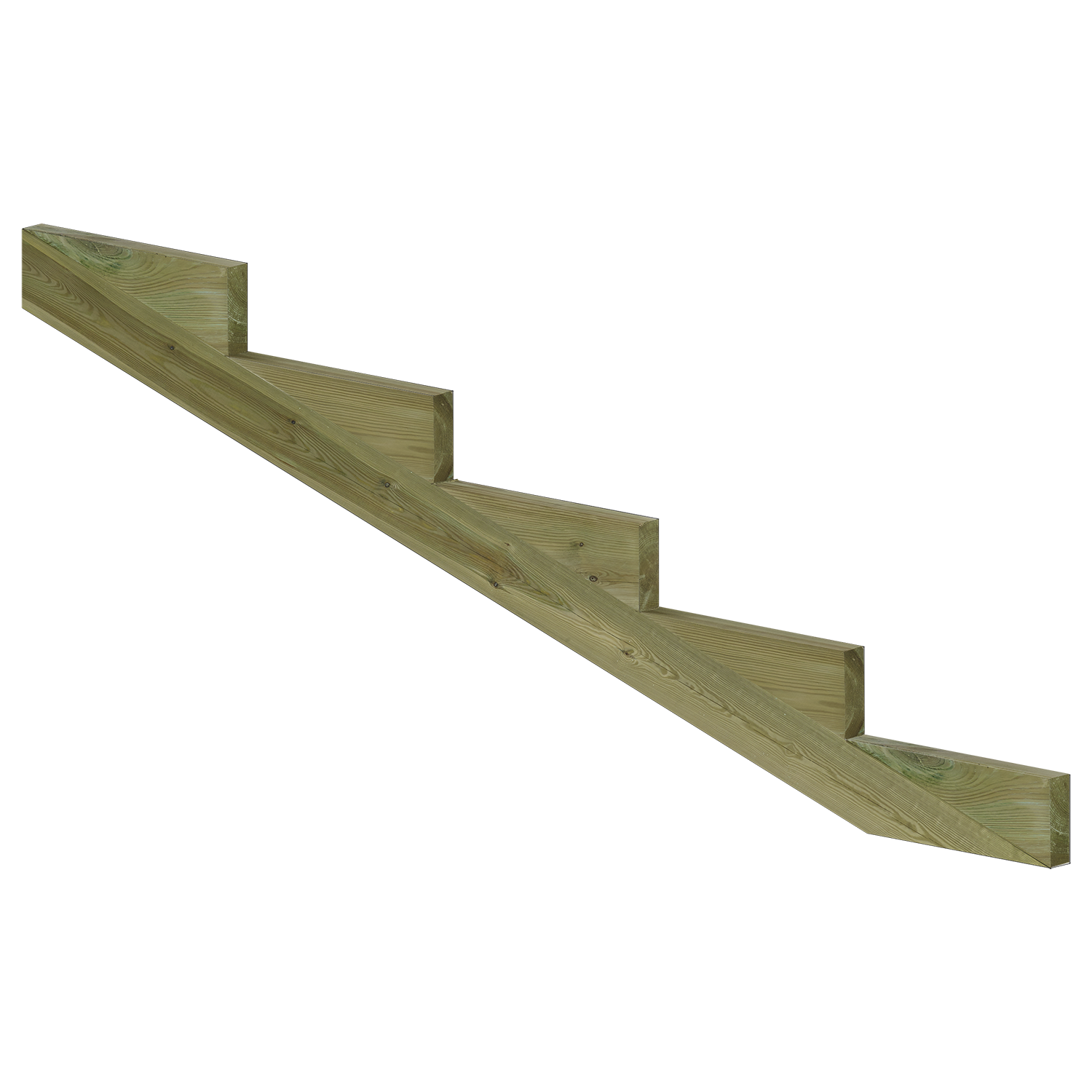19º trappevange 5 trin - Trinbredde 39 cm