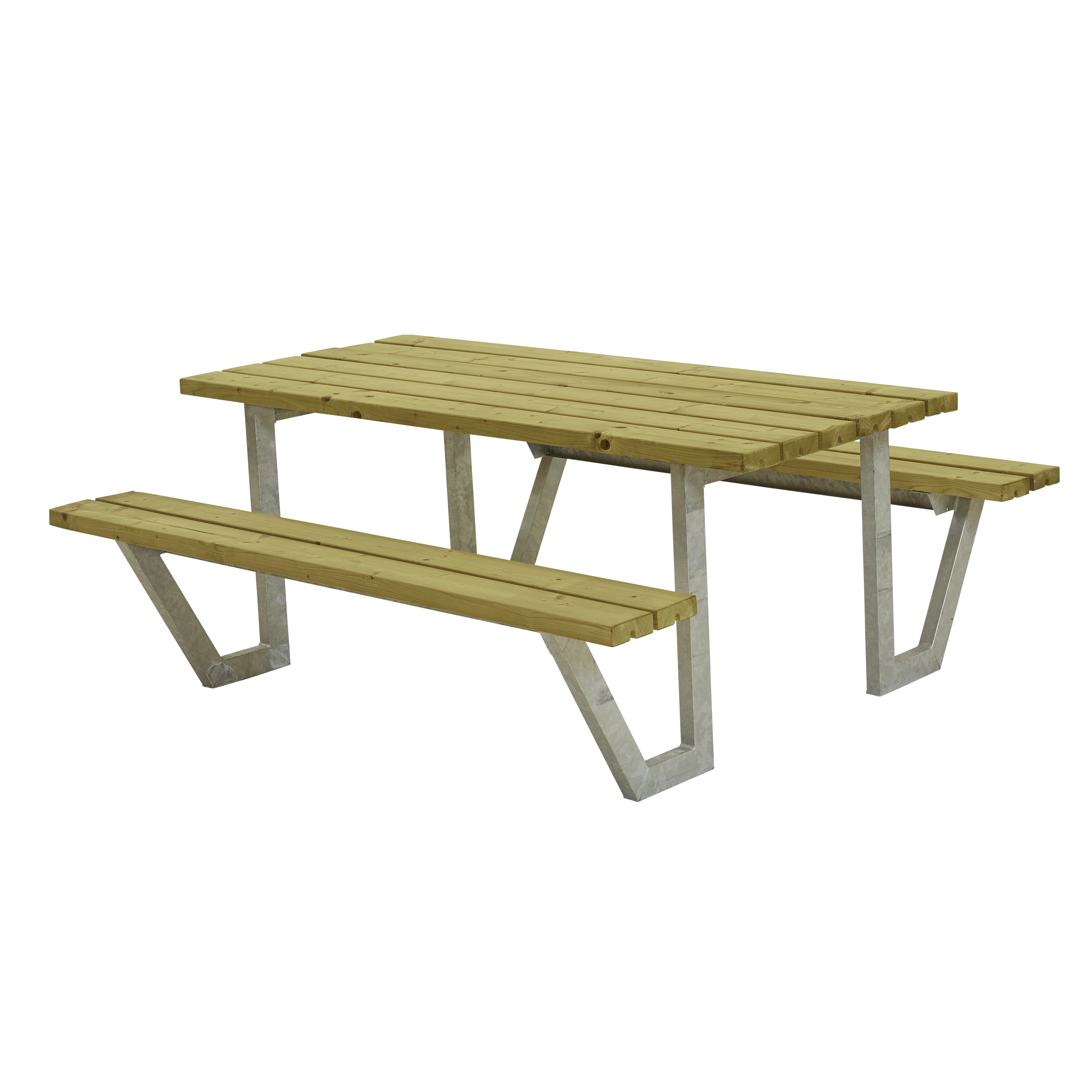 Wega Bord/Bænkesæt - 177 cm - Trykimprægneret