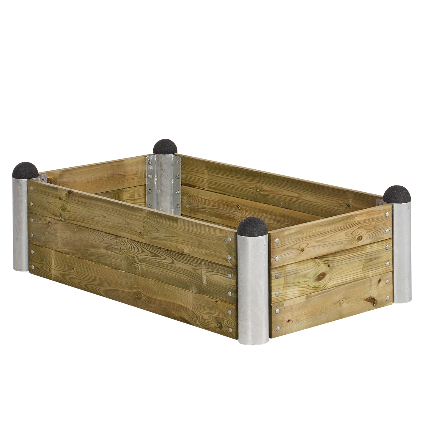 PIPE Højbed - 140×80 cm - Trykimprægneret