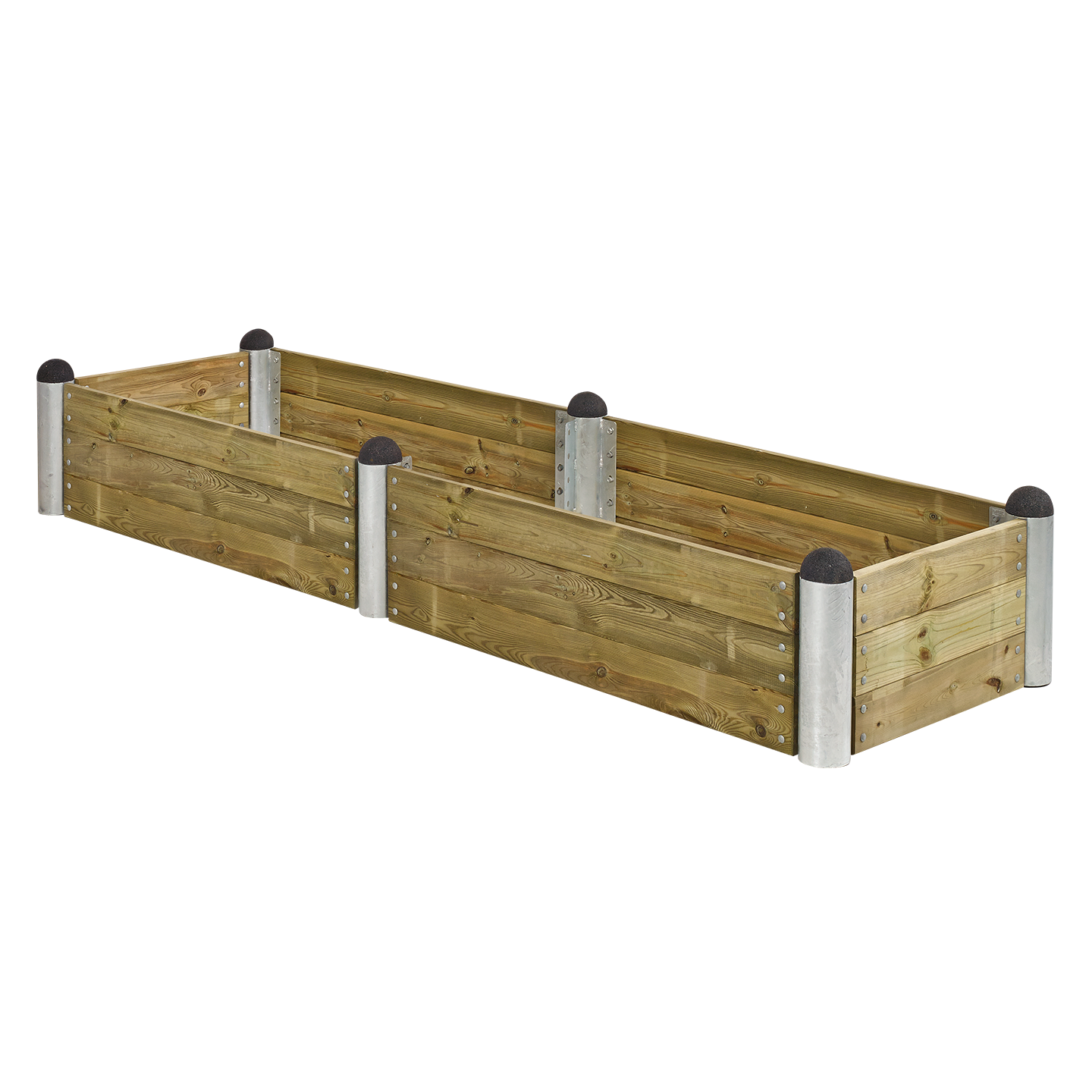 PIPE Højbed - 270×80 cm - Trykimprægneret