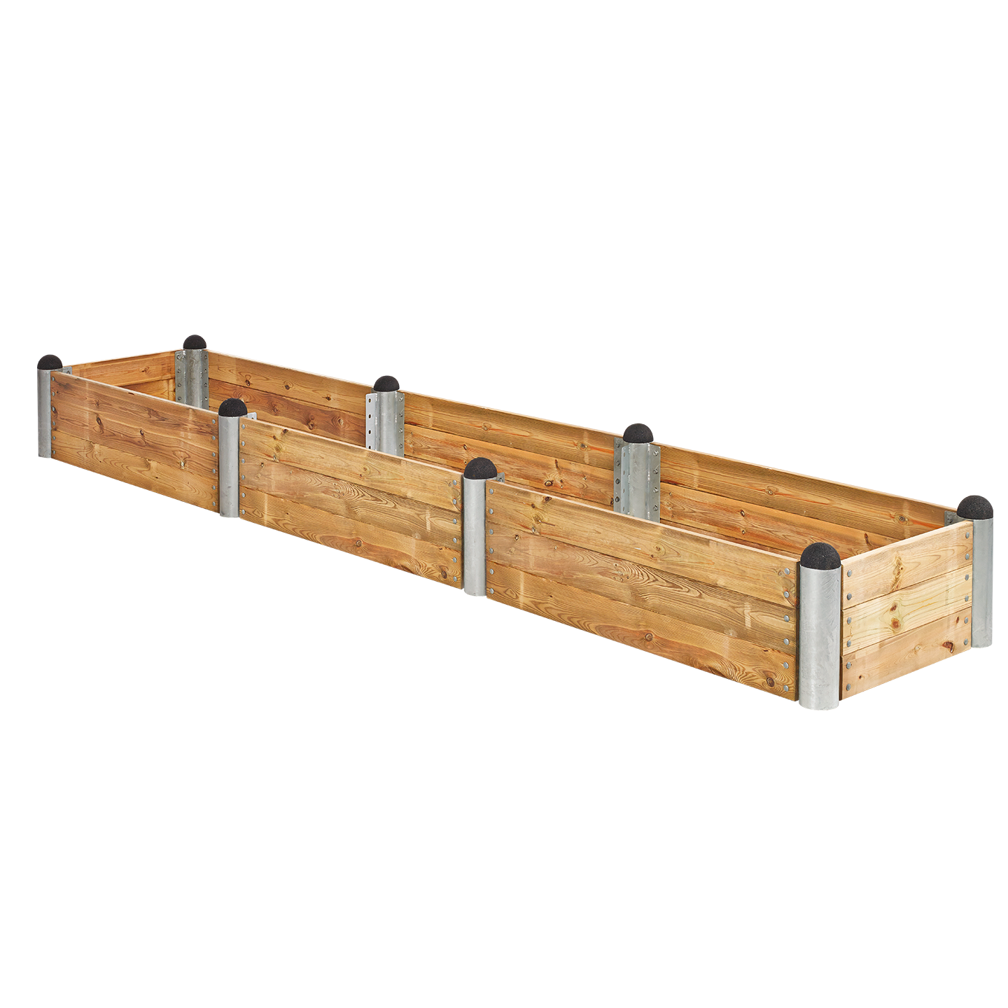PIPE Højbed - 400×80 cm - Lærk